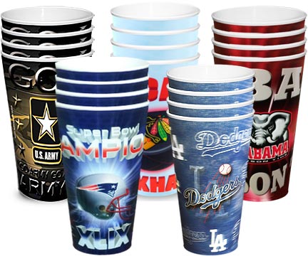 NFL Plastic Tumblers